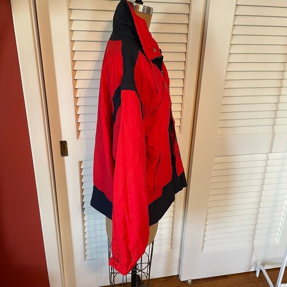 FILA | red & navy vintage snow jacket US SIZE 38 - Picture 4 of 16